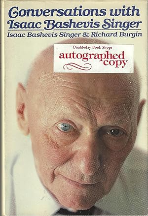 Imagen del vendedor de Conversations with Isaac Bashevis Singer a la venta por abibliodocs