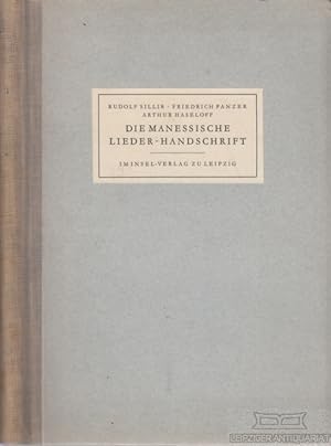 Die Manessische Lieder-Handschrift. Faksimile-Ausgabe.