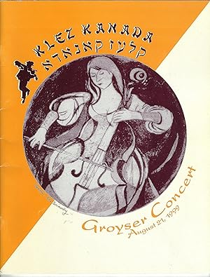 Klez Kanada.Groyser Concert August 21, 1999