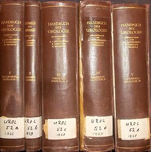 Handbuch der Urologie (5 Bände KOMPLETT) - Bd.I/ II: Allgemeine Urologie/ Bd.III-V: Specielle Uro...