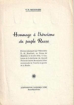 Hommage à l'héroïsme du peuple russe