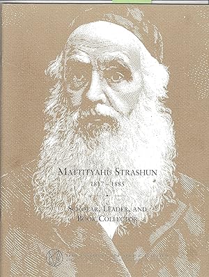 Image du vendeur pour Mattityahu Strashun 1817 - 1885 mis en vente par abibliodocs