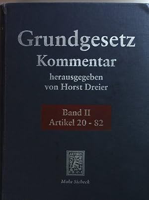 Bild des Verkufers fr Grundgesetz: Kommentar: BAND II: Artikel 20 - 82. zum Verkauf von books4less (Versandantiquariat Petra Gros GmbH & Co. KG)