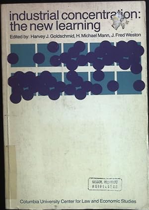 Bild des Verk�ufers f�r Industrial Concentration: The new Learning. zum Verkauf von books4less (Versandantiquariat Petra Gros GmbH & Co. KG)