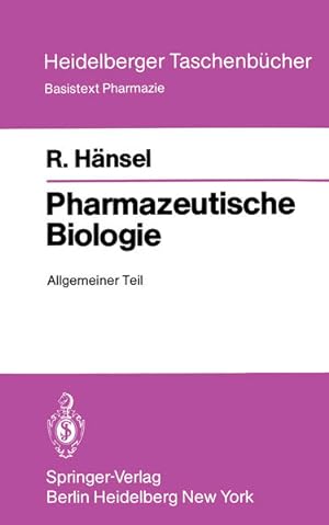 Pharmazeutische Biologie Allgemeiner Teil