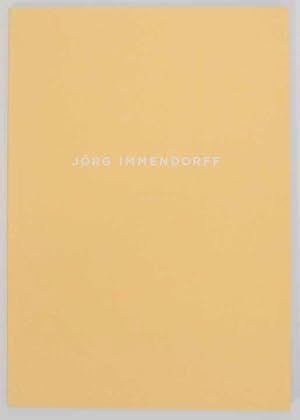 Seller image for Jorg Immendorff for sale by Jeff Hirsch Books, ABAA