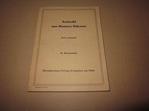 Bild des Verkufers fr Auswahl aus Homers Odyssee. Neue Ausgabe. B: Wortkunde zum Verkauf von Versandantiquariat Schfer