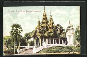 Ansichtskarte Rangoon, Shwe Dagon Pagoda