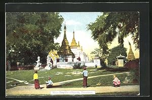 Ansichtskarte Thayetmyo, Shwe-Thet-Hloot Pagoda