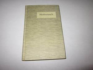 Imagen del vendedor de Herbstrauch. Roman a la venta por Versandantiquariat Schfer