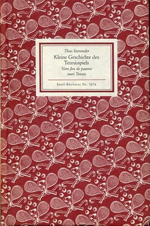 Seller image for Kleine Geschichte des Tennisspiels. Vom Jeu de paume zum Tennis (IB 1076). 3. Auflage (9.-10. Tsd.). for sale by Antiquariat & Buchhandlung Rose