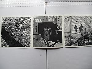 Bild des Verkufers fr Mark Feldstein Triptychs Castelli Graphics 1979 Exhibition invite postcard zum Verkauf von ANARTIST