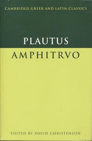 Amphitruo. Edited by David Christenson.