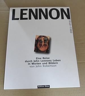 Bild des Verkufers fr Lennon. 1940-1980. - Deutsche bersetzung von Peter von Stahl. zum Verkauf von Antiquariat Maralt