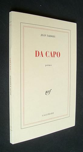 Seller image for Da capo - for sale by Le Livre  Venir