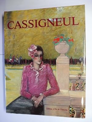 CASSIGNEUL + 3 ORIGINAL-LITHOGRAPHIEN (dav. 1 3Seit.) + AUTOGRAPH *. Französich / Japanisch.