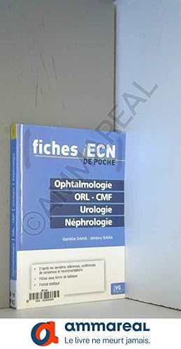 Image du vendeur pour Ophtalmologie ORL-CMF Urologie Nphrologie mis en vente par Ammareal