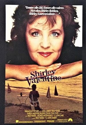 Seller image for SHIRLEY VALENTINE - An original, 1989 First Screening A2 Rolled Film Movie Poster, 1990 for sale by Northern Lights Rare Books and Prints