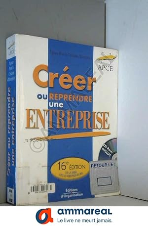 Image du vendeur pour Crer ou reprendre une entreprise mis en vente par Ammareal