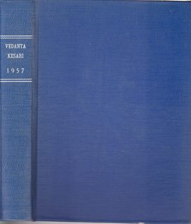 The Vedanta Kesari Vol. XLIII (May 1956 to April 1957; 12 issues bound as one)