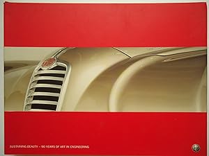 Seller image for SUSTAINING BEAUTY. 90 Years of Art in Engineering. [Alfa Romeo] for sale by GfB, the Colchester Bookshop