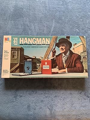 Hangman: A Classic American Game for Two [VINTAGE 1976 Board Game # 4623]