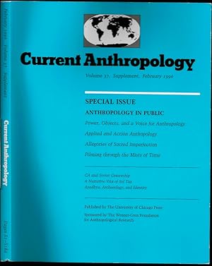 Bild des Verkufers fr Applied and Action Anthropology in Current Anthropology Volume 37 Supplement zum Verkauf von The Book Collector, Inc. ABAA, ILAB