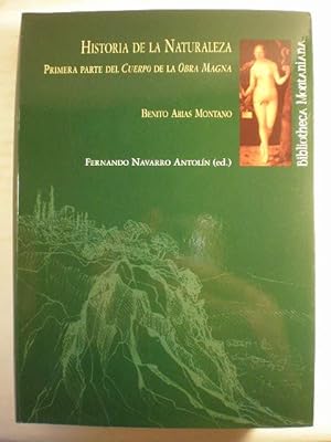 Image du vendeur pour Historia de la Naturaleza. Primera parte del cuerpo de la Obra Magna mis en vente par Librera Antonio Azorn