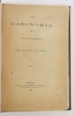 La Dasonomía. Generalidades