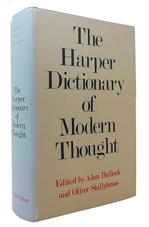 Imagen del vendedor de HARPER DICTIONARY OF MODERN THOUGHT a la venta por Rare Book Cellar
