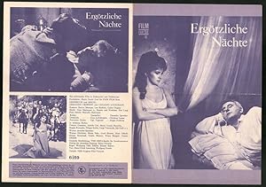 Imagen del vendedor de Filmprogramm Film f�r Sie Nr. 6 /69, Erg�tzliche N�chte, Vittorio Gassman, Adolfo Celi, Regie: Armando Crispino a la venta por Bartko-Reher