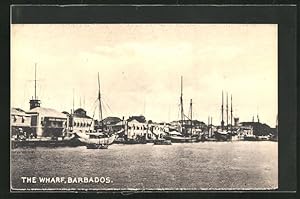 Postcard Barbados, The Wharf