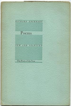 Seller image for Poems New and Selected for sale by Between the Covers-Rare Books, Inc. ABAA