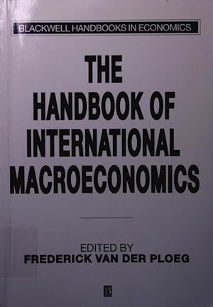 Bild des Verkufers fr The handbook of international macroeconomics. zum Verkauf von Antiquariat Bookfarm