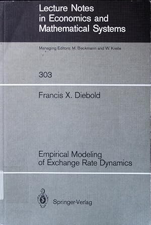 Immagine del venditore per Empirical modeling of exchange rate dynamics. venduto da Antiquariat Bookfarm