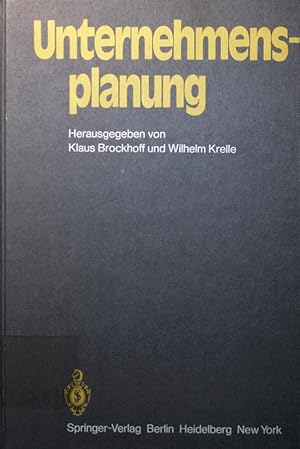 Immagine del venditore per Unternehmensplanung. Referate eines Kolloquiums an der Fernuniversitt Hagen, 11. und 12. Juli 1981. venduto da Antiquariat Bookfarm