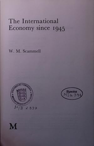 Imagen del vendedor de The international economy since 1945. a la venta por Antiquariat Bookfarm