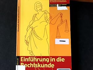 Bild des Verkufers fr Elementary Law : Grundlagen der Rechtslehre. Wirtschaft, Recht und Gesellschaft. zum Verkauf von Antiquariat Bookfarm