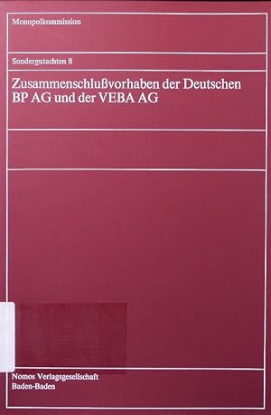 Seller image for Zusammenschlussvorhaben der Deutschen BP-AG und der VEBA-AG. for sale by Antiquariat Bookfarm