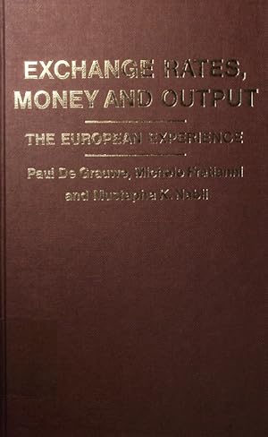 Image du vendeur pour Exchange rates, money and output. the European experience. mis en vente par Antiquariat Bookfarm