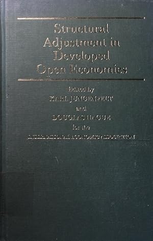 Immagine del venditore per Structural adjustment in developed open economies. proceedings of a conference of the International Economic Association held at Yxtaholm, Sweden. venduto da Antiquariat Bookfarm