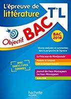 Imagen del vendedor de L'preuve De Littrature Terminale L, Bac 2018 : La Princesse De Montpensier, Madame De Lafayette, F a la venta por RECYCLIVRE