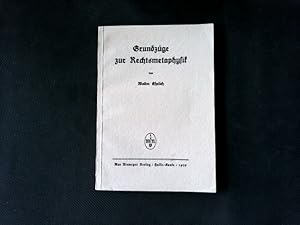 Bild des Verkufers fr Grundzuge zur Rechtsmetaphysik. zum Verkauf von Antiquariat Bookfarm