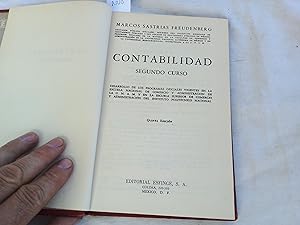 Bild des Verkufers fr Contabilidad Segundo curso. zum Verkauf von Librera "Franz Kafka" Mxico.