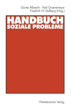 Image du vendeur pour Handbuch soziale Probleme. mis en vente par Antiquariat Bookfarm