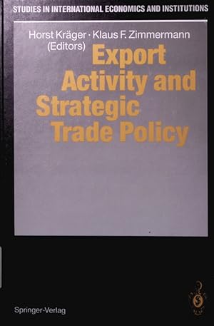 Imagen del vendedor de Export activity and strategic trade policy. a la venta por Antiquariat Bookfarm