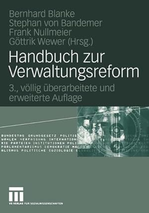 Seller image for Handbuch zur Verwaltungsreform. for sale by Antiquariat Bookfarm
