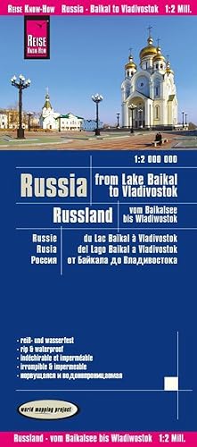 Reise Know-How Landkarte Russland - vom Baikalsee bis Wladiwostok / Russia - from Lake Baikal to ...