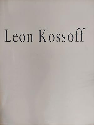 Seller image for Leon Kossoff (1 November to 26 November 1988) for sale by The Book House, Inc.  - St. Louis