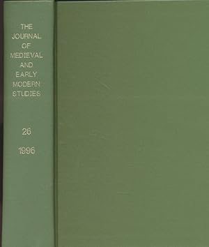 Seller image for The Journal of Medieval and Early Modern Studies, 26. No. 1-3. for sale by Fundus-Online GbR Borkert Schwarz Zerfa